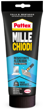 Pattex Millechiodi Acqua Tubo 100g Front Rid